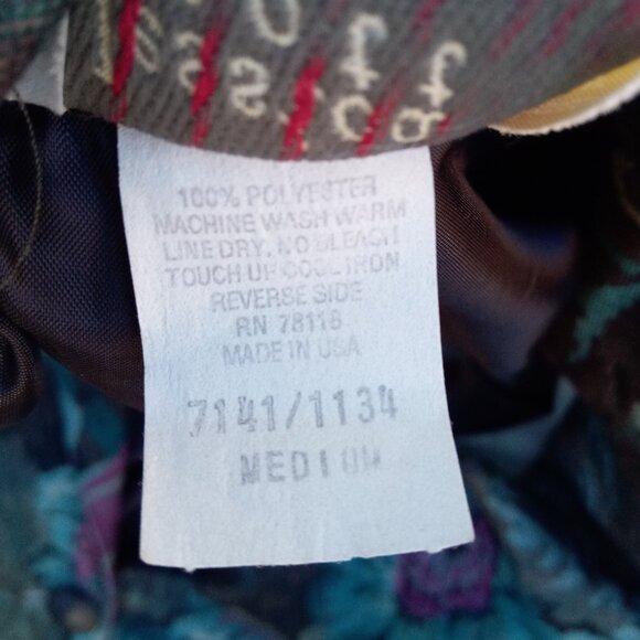 Jessica Scott Vintage floral blazer sz M - Picture 6 of 9